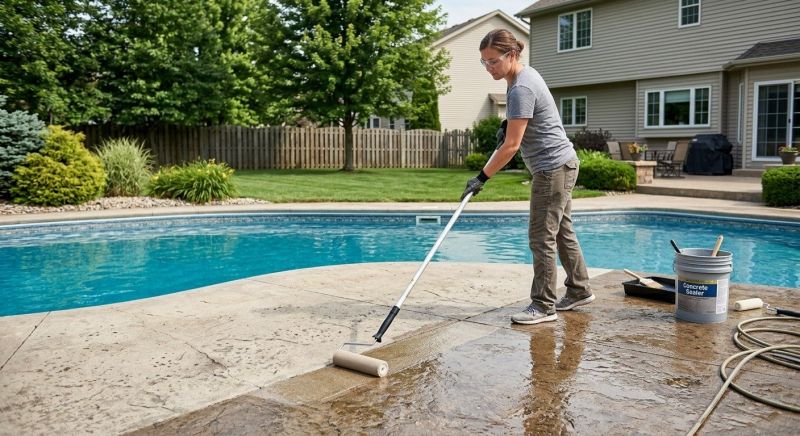 Porch Concrete Sealing in Kansas City, KS